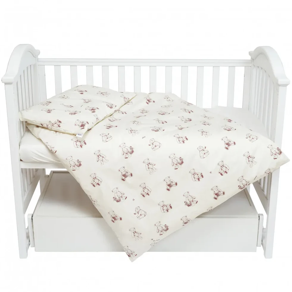 Сменная постель 3 эл. Twins Satin Limited 3026-TSL-02T, Teddy Bears
